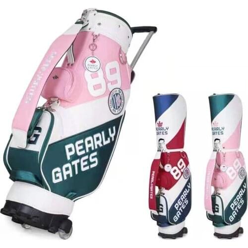 New PEARLYGATES Golf bag High quality Golf clubs bag 2 colors in choice 9.5 inch Golf staff bag