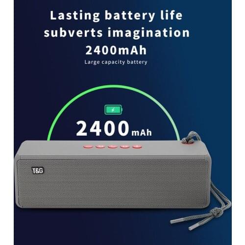 2021New High Power Soundbar Music Center Wireless Sound System Portable Bluetooth Speaker HiFi Subwoofer For Computer Speakers