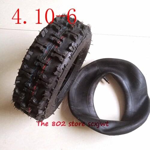 Good quality 4.10-6 tyre ATV Quad Go Kart 47cc 49cc Chunky 12x4.10-6Tire inner tube For All Models