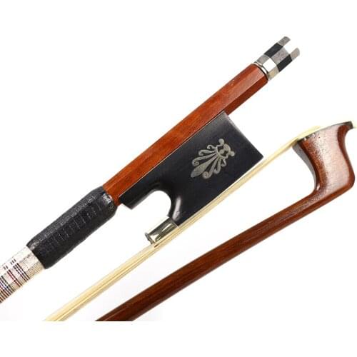 Yinfente 4/4 Violin Bow Brazil wood Bow Stick Ebony Frog Goog Balance AAA Horsetail