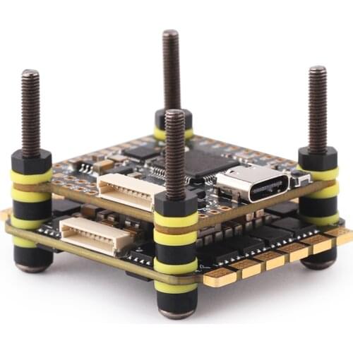 T-MOTOR VELOX F7 V45A Stack MPU6000 F722 Dual BEC Flight Controller BLHELI32 45A 4in1 ESC 3-6S for RC FPV Racing Freestyle Drone