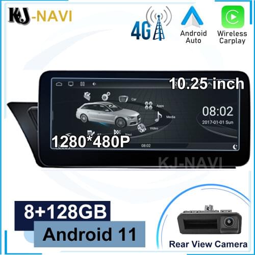 CARPLAY 2+32GB Android 10 Car Multimedia Radio Stereo Player GPS Navigation for Audi A4L B8 A5 2009-2016