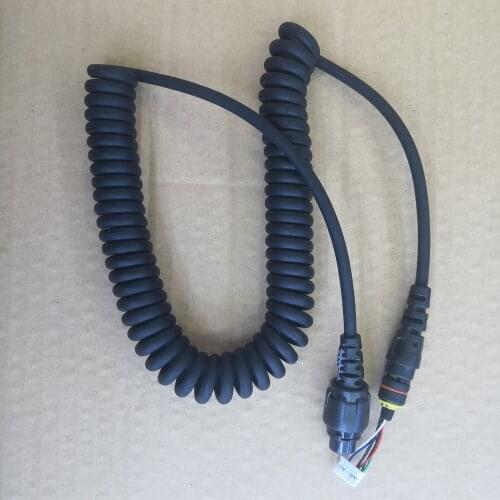 For DIY 10-Pin Aviation Connector of SM16A1 MIC speaker cable for Hytera MD780/G MD782 RD982 MD680 RD980 MT680 etc car radio