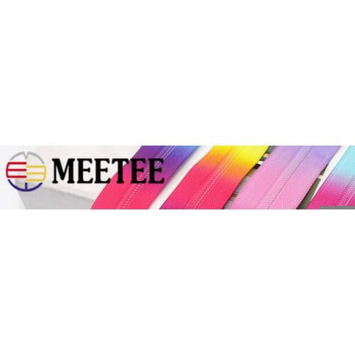 2/4Meters 5# Printed Nylon Zippers for Sewing Handbag Travel Bag Zipper Repair DIY Jacket Clothing Garment Accessories