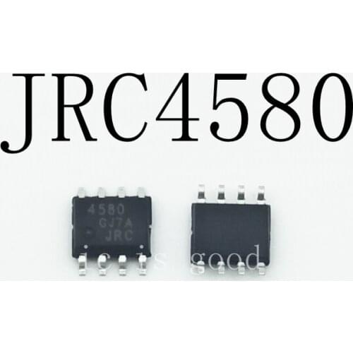 30PCS/LOT JRC4580 4580 SOP-8 NEW