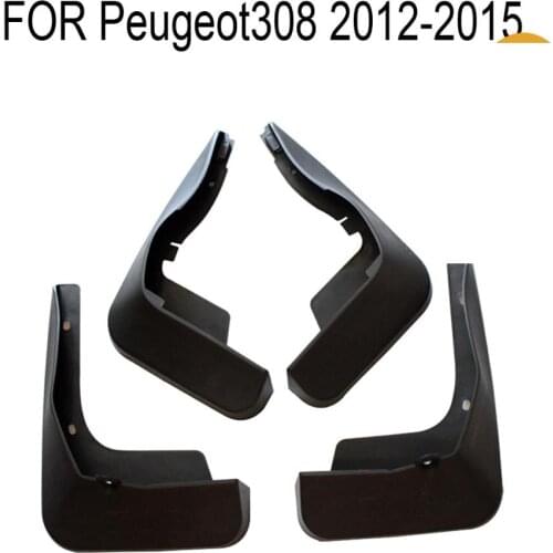 4 Pcs Set Molded Mud Flaps Mudflaps Splash Guards Front Rear Mud Flap Mudguards Fender YC101117