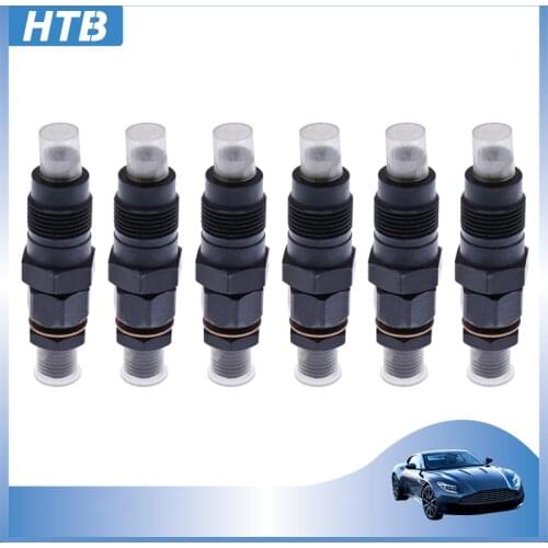 6PCS 23600-19035 Engine Fuel injector Nozzle For Toyota Land Cruiser 1HZ 1HZT HZJ76 4.2D 1993-2012 093500-5770 093100-5500