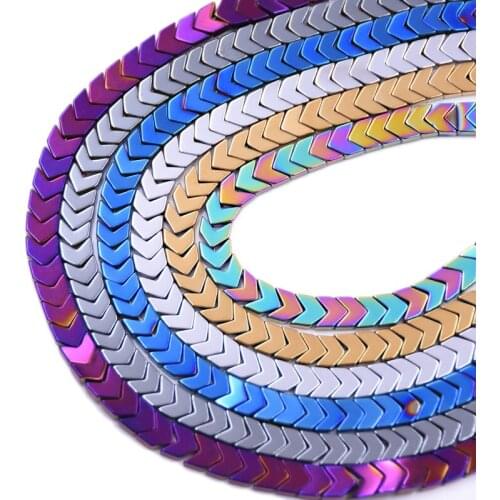 Natural Stone Hematite Loose Spacer Beads for Jewelry Making Diy Necklace 6mm