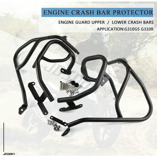 For BMW G310 GS G310GS G310R G310 R G 310R 2017 2018 2019 Motorcycle Engine Guard Bumpers Tank protector Upper Crash Bars Cover