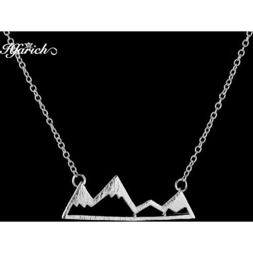 Hfarich Vintage Snow Mountain Necklace Women Elegant Jewelry Gifts For Mom Sister and Friend 2019
