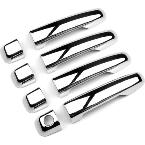 Chrome Door Handle Cover Trim For Toyota Land Cruiser Prado J150 2010 2011 2012 2013 2014 2015 2016 2017 2018 2019