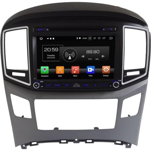 IPS Screen 4GB+32GB 2 din 8" Octa Core Android 8.0 Car Radio DVD Player for Hyundai H1 2016 2017 GPS WIFI Bluetooth TV USB DVR