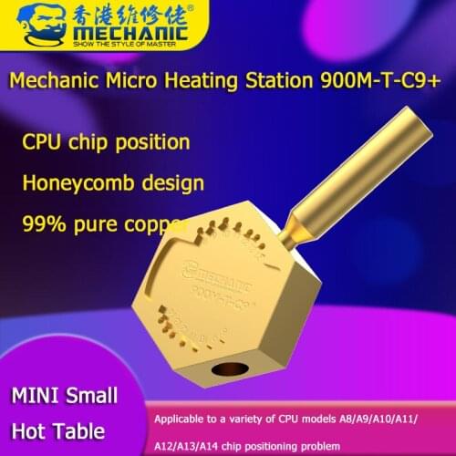 MINI Small Hot Table Micro Heating Station Removal Flex Cable/Connector IC Chip For JBC C210 TS1200 936 Series Soldering Station