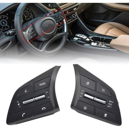 Multi-function Car steering wheel control buttons For Hyundai Sonata DN8 AT MPI 2.5L Sedan FWD 4Doors Limited 1.6 T