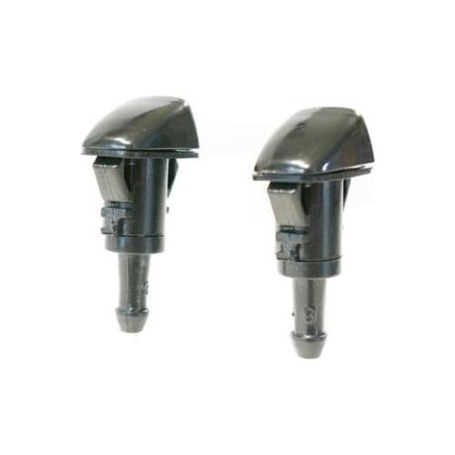 2Pcs Car Front Windshield Washer Sprayer Nozzle Black Car Accessories For Chrysler Jeep Dodge 2001-2013 5113049AA