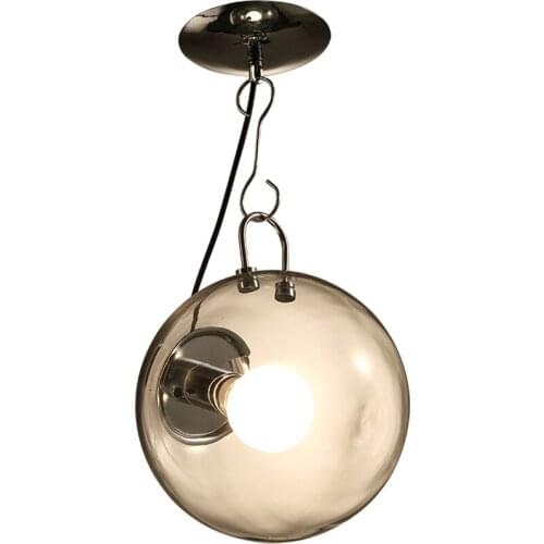 Nordic Bubble Led Glass Clear Pendant Lights Modern Minimalist Bedroom Living Room Hanging Lamps Lighting Balcony Corridor Deco