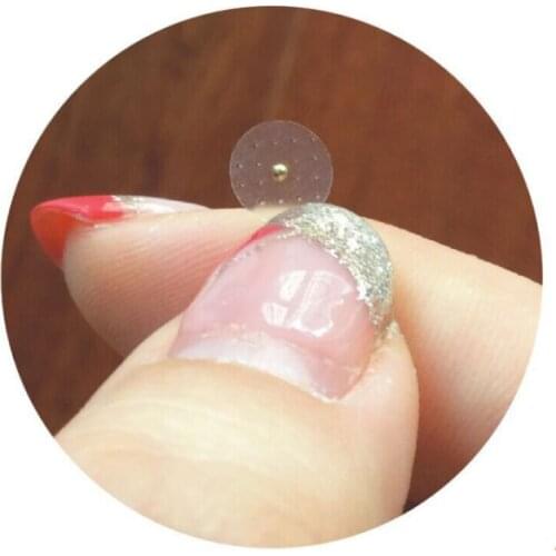 NEW Magnetic beads therapy 1200Paste Auricular Ear Auriculotherapy Acupuncture Therapy Ear Vaccaria Seeds Stickers weight loss