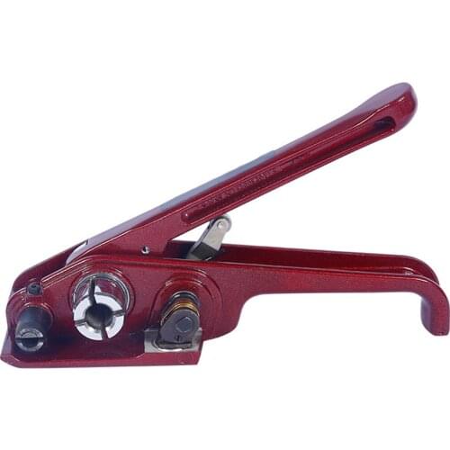 Strapping Tensioner Metal set Packing pliers 16-19mm Steel Strap Strapping Tool Red Packing pliers Machine for PP/PET Strap