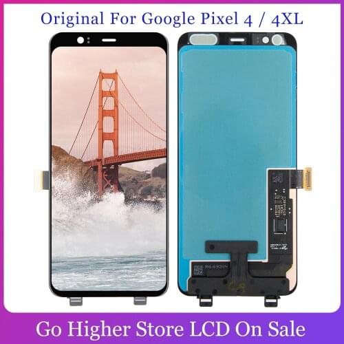 Original For Google Pixel 4 LCD For Google Pixel 4 XL 4XL LCD Display Touch Screen Assembly Replacement Accessory