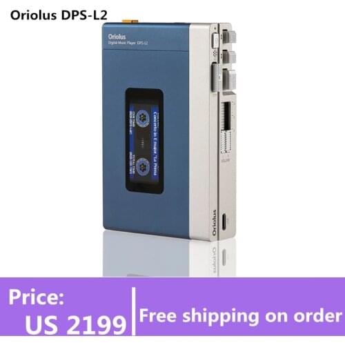 Oriolus DPS-L2 Flagship Digital HiFi player ES9038 Pro USB DAC Cassette player outlook Two-way Bluetooth 3.5mm+3.5mm+4.4mm PO