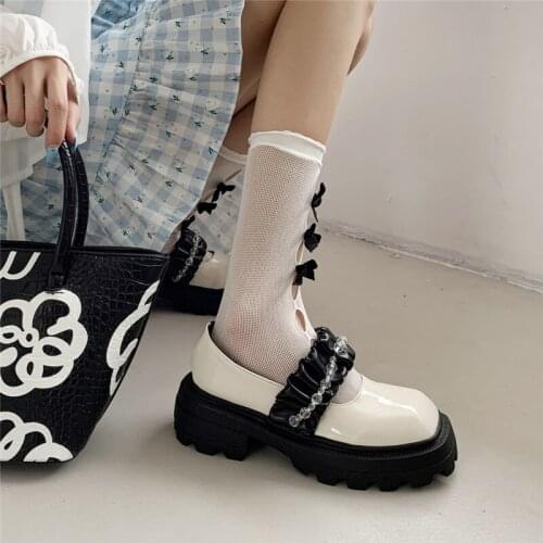 Кожаные туфли-лодочки Qeedns China At AliExpress