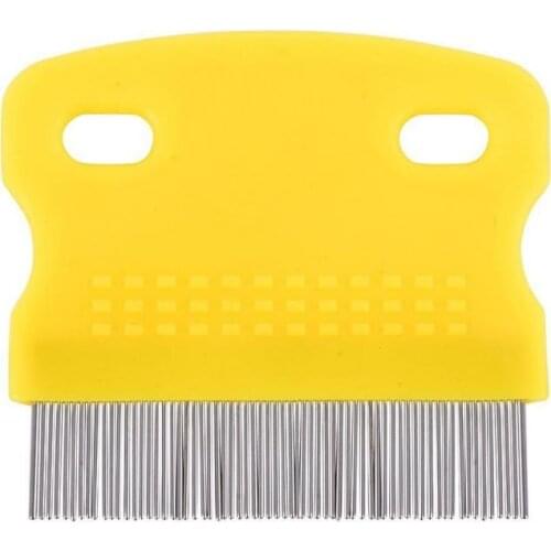 1pcs Pet Dog Comb Remove Flea Hair Brush Hair Comb Puppy Cat Comb Dog Brush Multifunction Pet Grooming Stainless Steel Hot Sale