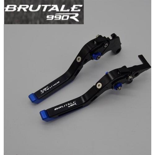 Yang hua CNC Folding&Extending Brake Clutch Levers Levers For MV Agusta Brutale 990R 990 R 2010-2012