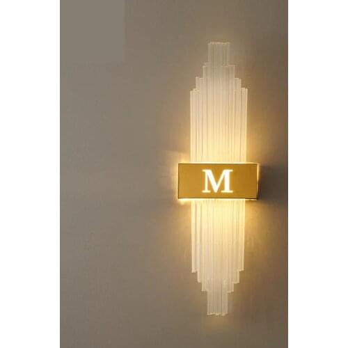 Contemporary Crystal Mirror Wall Lamps Waterproof Indoor Wall Lights Bathroom Bedroom Hotel Coffee Shop Novelty Led Wall Sconce