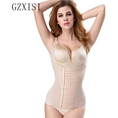 High Quality Waist Trainer Womens New Bodysuit Slimming Breathable Underwear Tummy Belt Body Shaper Underbust Corset
