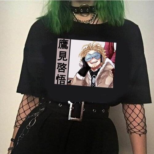 Women T-shirt Hawks Keigo Takami Tee Shirt Harajuku Tops Unisex