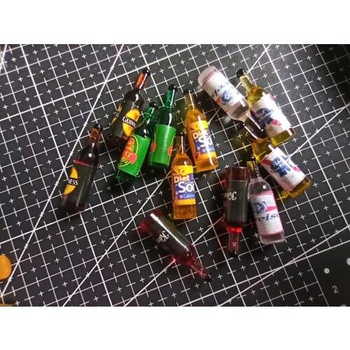 1pcs/lot resin solid Simulation drink bottle 35mm Cabochons Scrapbooking Hair Bow Center DIY Christmas decration