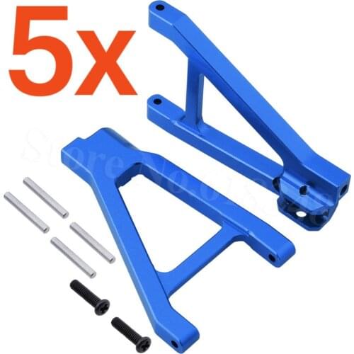 10Pcs/Lot Aluminum Alloy Rear Lower Suspension Arm A-Arm For Traxxas 1/16 Slash 4WD 70054 RC Model Car Upgrade Parts 7032 Hop Up