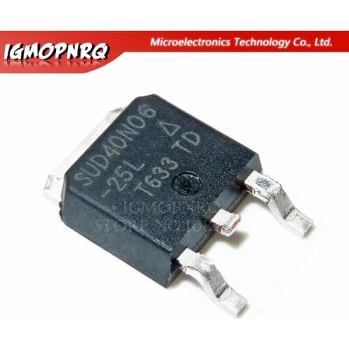 20pcs 40N06 SUD40N06-25L TO-252 MOS new original