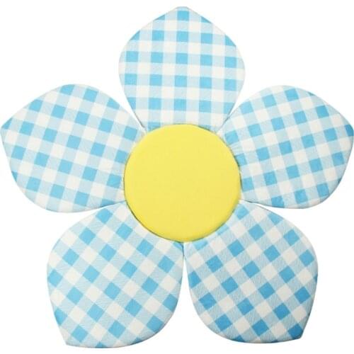 28EC Flower Baby Bath Pad Infant Comfort Bathtub Mat Tub Support Lounger Cushion Prop