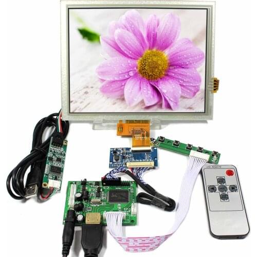 8inch 1024X768 LCD Screen 8-inch touch screen EJ080NA-04C HD MI LCD Controller Board 8" LCD Screen