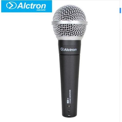 Alctron PM58 professional wired handheld music instrument dynamic microphone for ktv, home recording, stage performance
