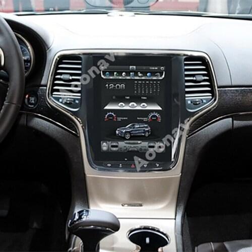 2din Android car autoradio multimedia player for-JEEP Grand cherokee 2014 2015 2016 GPS navigation stereo radio MP3 DVD player