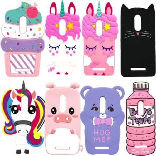 For Xiaomi Redmi Note 4 Case Note 4 X Cover 3D Unicorn Bear Cat Soft Silicone Case For Xiaomi Redmi Note 4X Note 4 Phone Cases