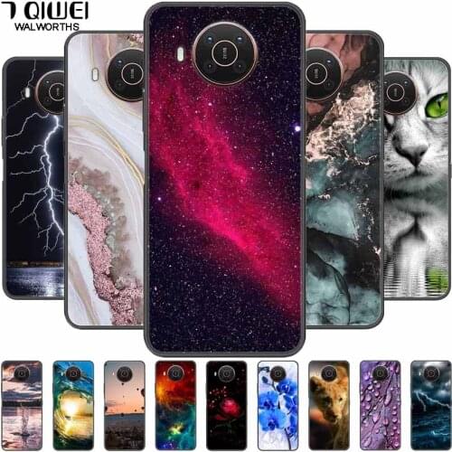 For Nokia X20 Case NokiaX20 5G Silicone TPU Soft Back Cover for Nokia X10 NokiaX10 Phone Case 6.67'' X 20 2021 Global Coque Bag