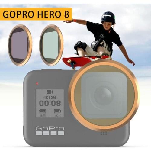Camera Filter Waterproof Filter CPL UV Filter or 4-in-1 Filter for GoPro Hero 8