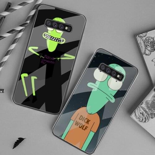 HUAGETOP Solar Opposites Cartoon Animation Phone Case Tempered Glass For Samsung S20 Plus S7 S8 S9 S10 Plus Note 8 9 10 Plus