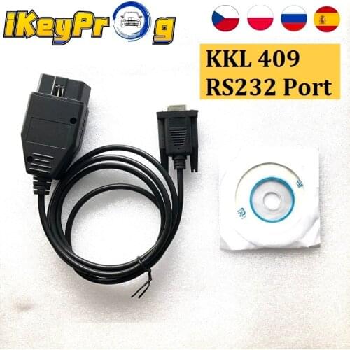 KKL 409 RS232 Port VAG Diagnostic Interface VAG-COM KKL 409 FTDI FT232RL VAG KKL Cable VAG COM Cable 409