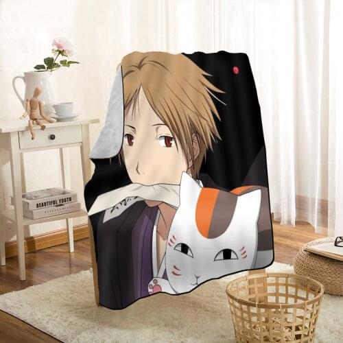 New Arrival Natsume Yuujinchou Blankets Printing Soft Blanket Throw On Home/Sofa/Bedding Portable Adult Travel Cover Blanket
