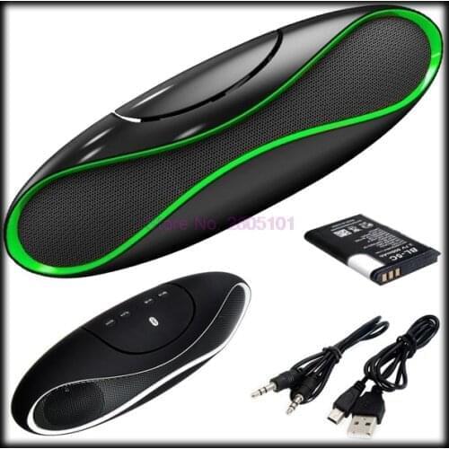 By DHL or EMS 20 pieces Portable Bluetooth Wireless Speaker with Hands-free Call, FM Radio & USB/TF Card Reader