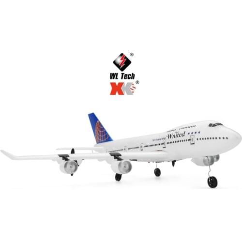 Boeing B747 passenger plane remote control gliding helicopter tee like real machine childrens toy