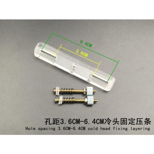 Water-cooled head graphics card Northbridge buckle, aluminum cooling head radiator clips Insulation clips, acrylic clips