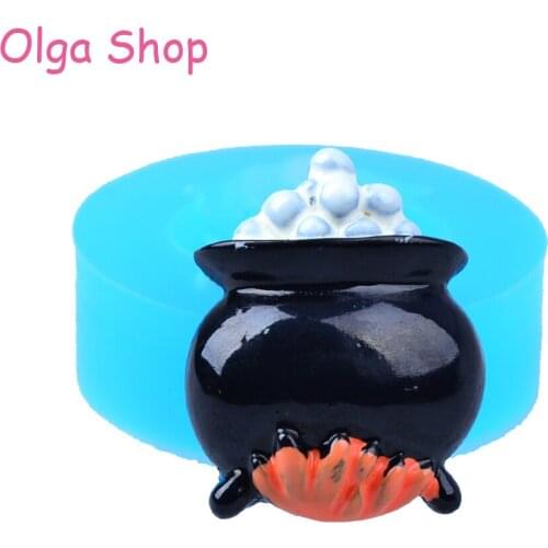 PYL345 28.8mm Pot / Crock Silicone Mold - Sugarcraft, Fondant, Cake Decorating Tools, Cookie Biscuit, Resin Clay, Chocolate