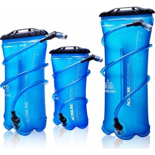 AONIJIE TPU Water Bag Men Women Outdoor Sport Hydration Bladder Riding Running Camping Folding Water Holder 1.5L/2L/3L
