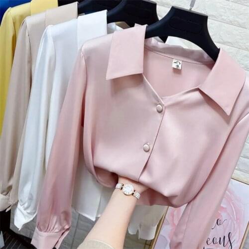 Женские атласные рубашки SunnyMiar China At AliExpress