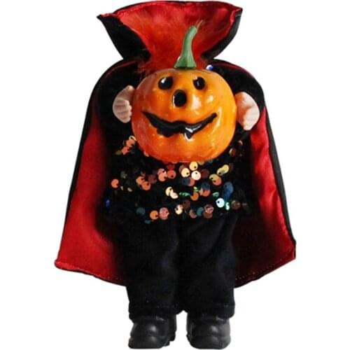 Halloween Decorations Headless Doll Gnome Sequined Pumpkin Ornament Home Farmhouse Kitchen Decor Tiered Tray Decorations